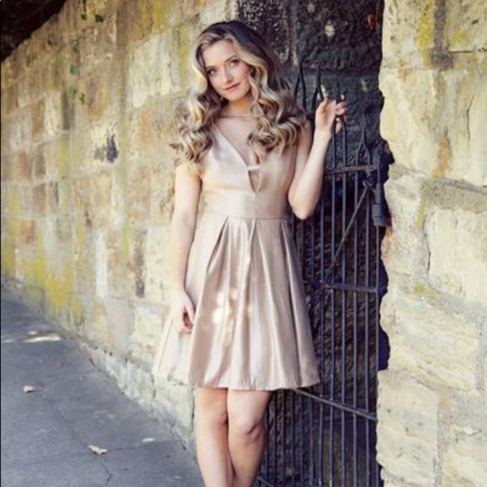 Gold Party Dress